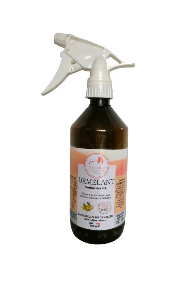 Démélant Lustrant naturel 500ml - La fabrique du cavalier